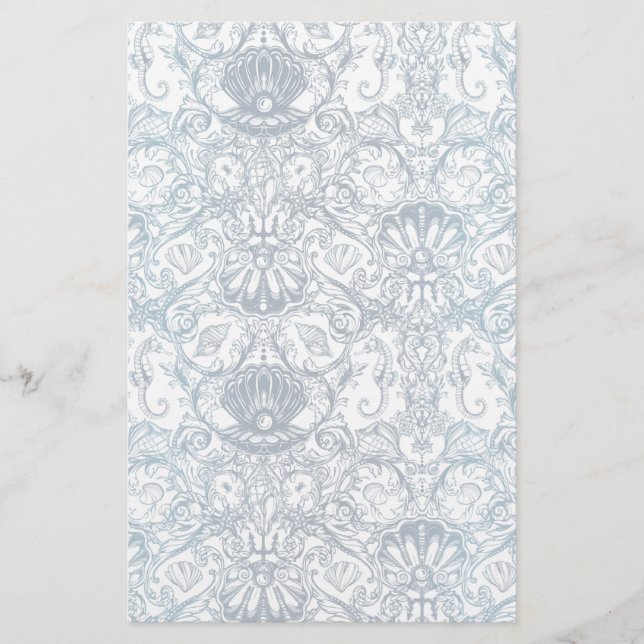 Papeterie Motif maritime vintage (Devant)