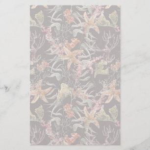 Papeterie Motif minable de vie marine