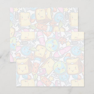 Papeterie motif Post-it Notes