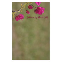 Motivation des bougainvilliers roses