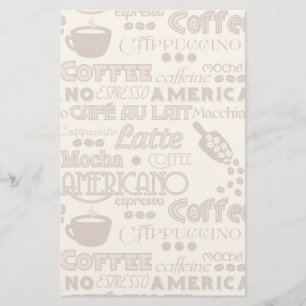 Papeterie Mots de café