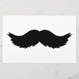 Papeterie Moustache noire furtive