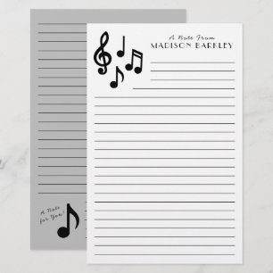 Papeterie Musique Note Professeur de musicien