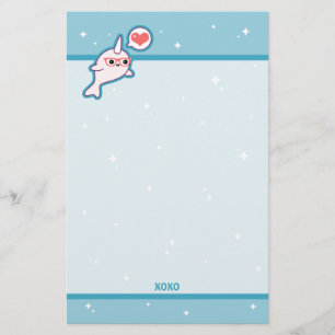 Papeterie Narwhal nerd mignon