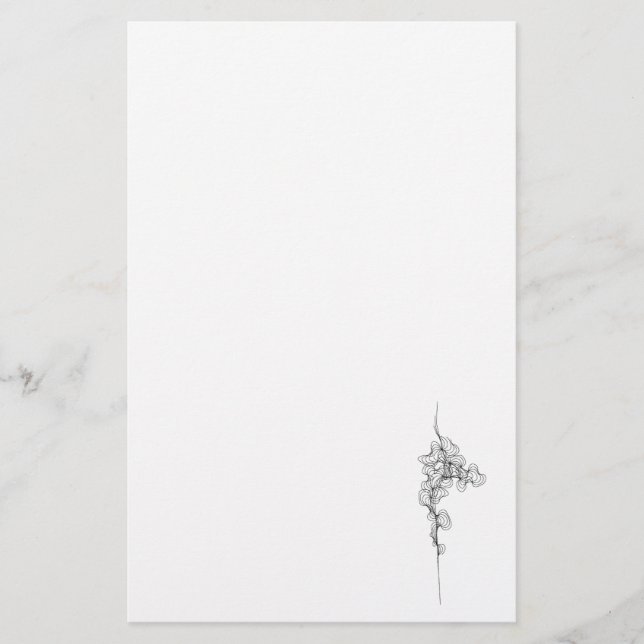 Papeterie No. 3 courbe sur un stationnaire (Devant)