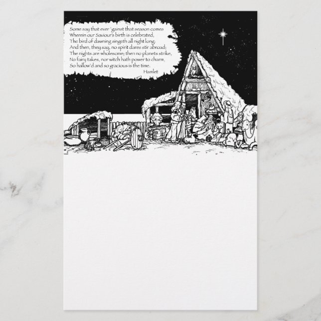 Papeterie Noël de Shakespeare (Devant)