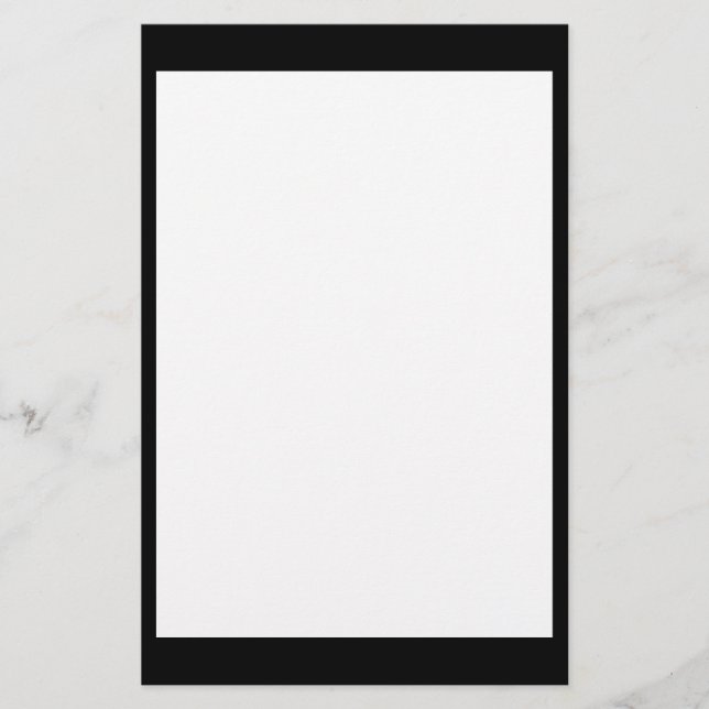 Papeterie noire et blanche (Devant)