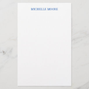 Papeterie Nom minimaliste moderne simple