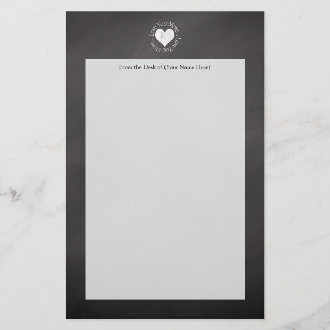 Papeterie Non, je t'aime plus (Devant)