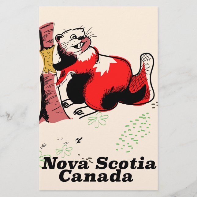 Papeterie Nouvelle-Écosse Canada (Devant)