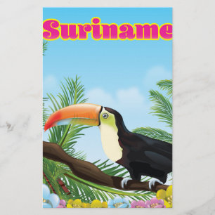 Papeterie Offre voyage paradis sud-américain Suriname