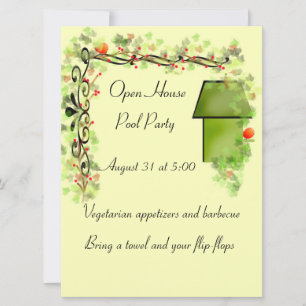 Papeterie ou invitation de la maison d'oiseau et d