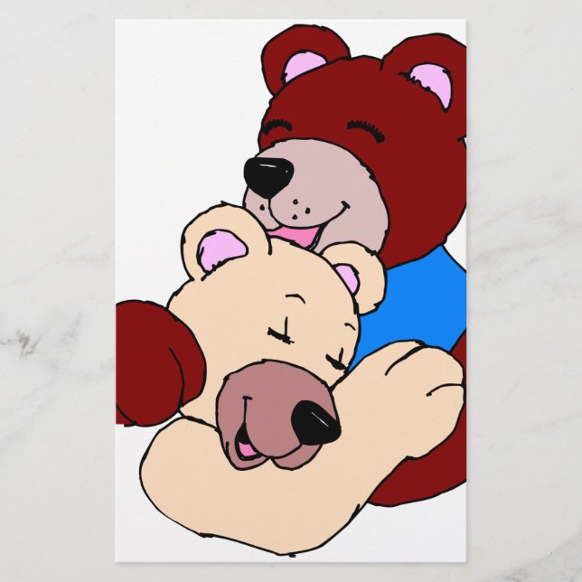 Papeterie Ours Mignons (Devant)