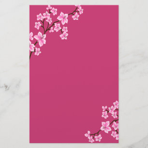 Papeterie Papier à lettres Cherry Blossom