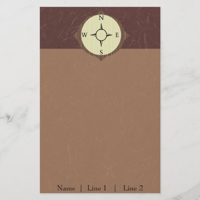 Papeterie Papier à lettres Compass (Devant)