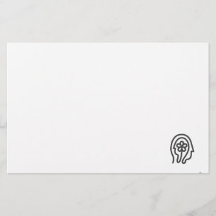 Papeterie Papier à lettres du logo Happier Living