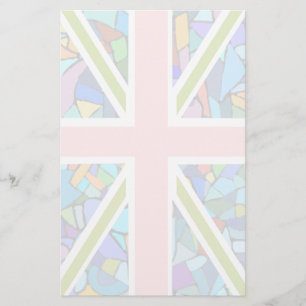 Papeterie Papier à lettres d'Union Jack d'art moderne