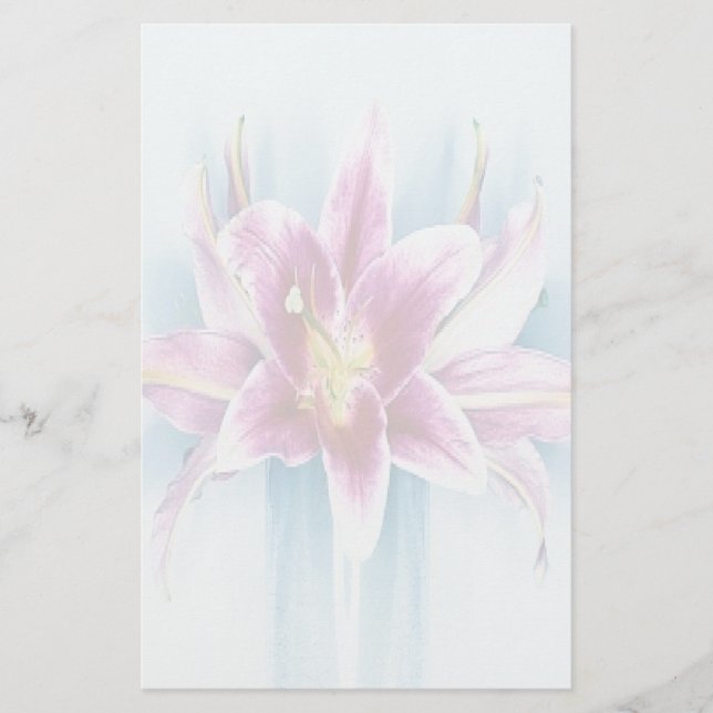 Papeterie Papier à lettres en tigre violet (Devant)