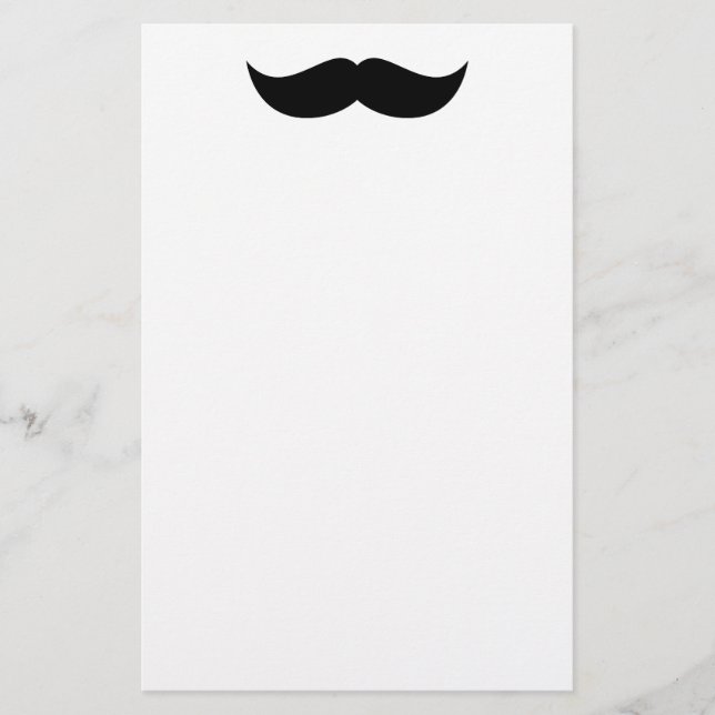 Papeterie Papier à lettres Mustache (Devant)