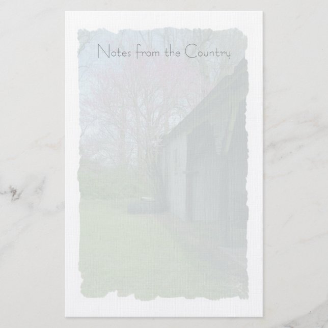 Papeterie Papier à lettres Old Barn (Devant)