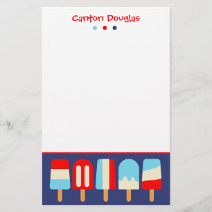 Papeterie Papier à lettres personnalisé avec des sicules tri