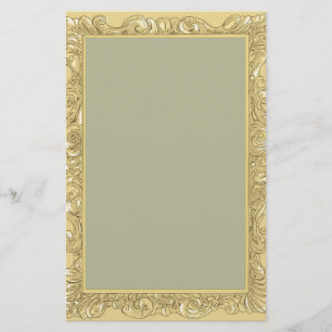 Papeterie Papier à lettres personnalisées de couleur élégant