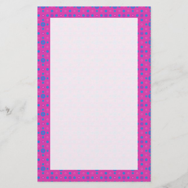 Papeterie Papier à lettres personnalisées Magenta Magenta Mo (Devant)