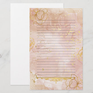 Papeterie Papier à lettres, taille : 5,5 po x 8,5 po, papier