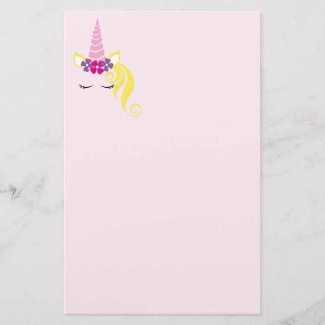 Papeterie Papier à lettres Unicorn (Devant)