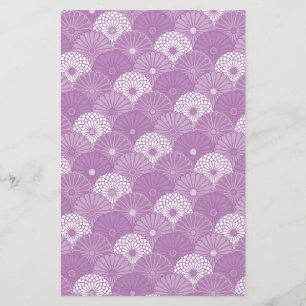 Papeterie Papier à Motif japonais Chrysanthemum