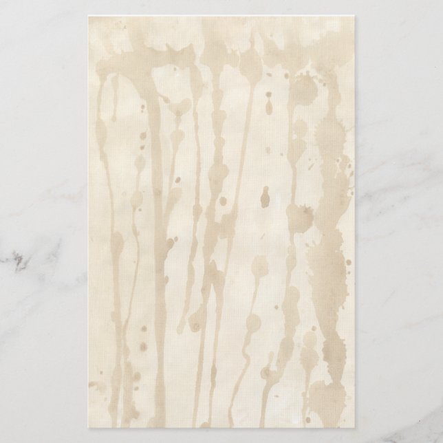 Papeterie Papier à parchemin défraîchi à base de café lourd (Devant)