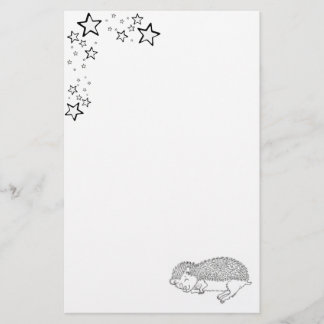 Papeterie Papier de hérisson de sommeil