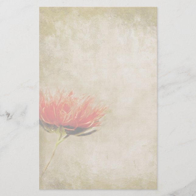 Papeterie Papier de note de dahlia (Devant)