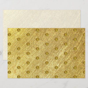 Papeterie Papier Recyclé pour le savon Motif or