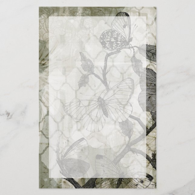 Papeterie Papillons d'arabesque II (Devant)