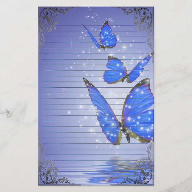 Papeterie Papillons merveilleux (Devant)
