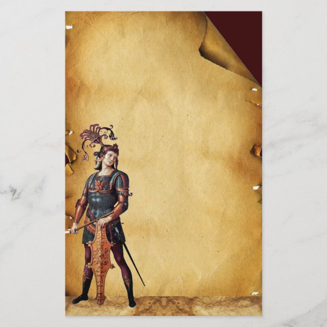 PAPETERIE PARCHEMENT ANTIQUE SAINT GEORGE (Devant)