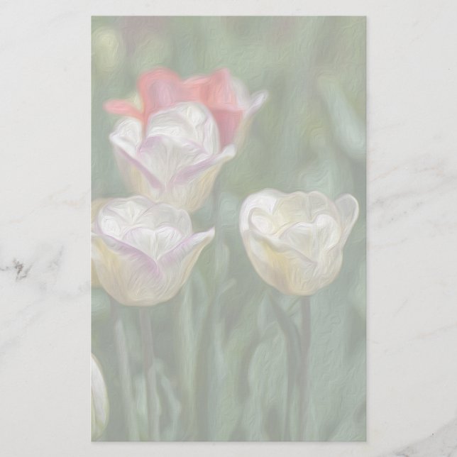 Papeterie Pastel Tulips (Devant)