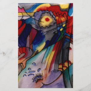 Papeterie Peinture abstraite de Kandinsky 1913