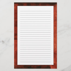 Papeterie Peinture cramoisie profonde avec des formes