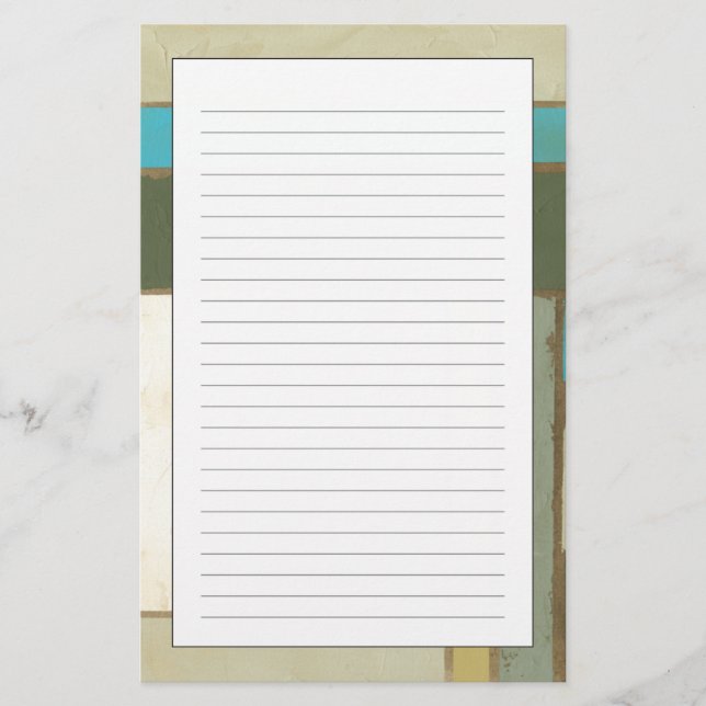 Papeterie Peinture patinée de panneau par Jennifer (Devant)