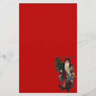 Papeterie Père Noël à l'ancienne