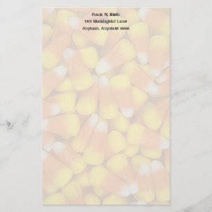 Papeterie personnalisée de bonbons au maïs