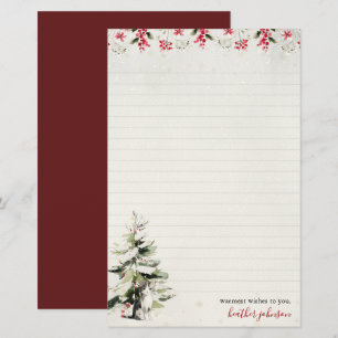 Papeterie personnalisée Hearthlight Notes Winter C