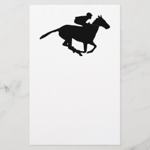 Papeterie Pictogramme de course de chevaux