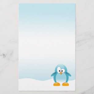 Papeterie Pingouin bleu