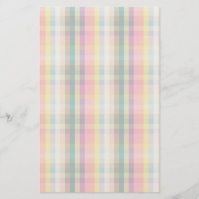 Papeterie Plaid écossais Abstrait (Devant)