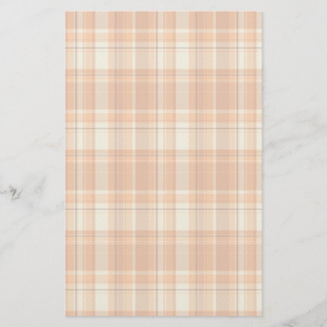 Papeterie Plaid orange (Devant)