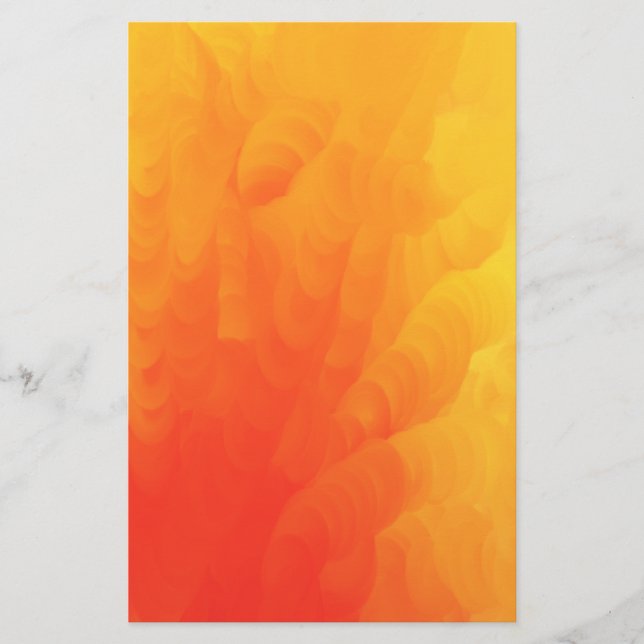 Papeterie polychrome de conception de flammes (Devant)