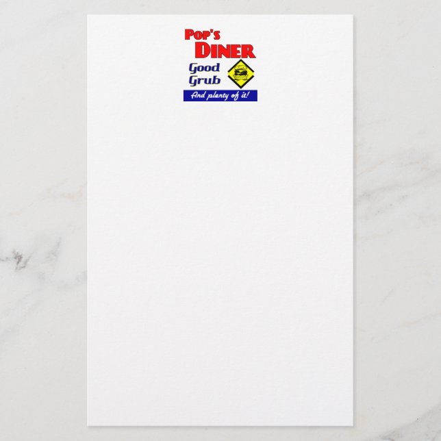 Papeterie Pops Diner Kitchen Art (Devant)